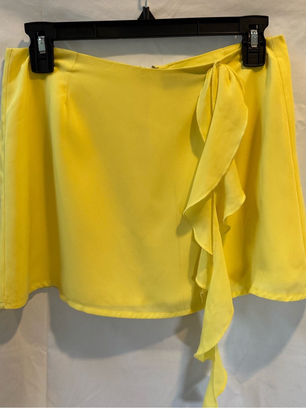 White Fox Boutique The‎ Last Goodbye Mini Skirt Lemon Yellow